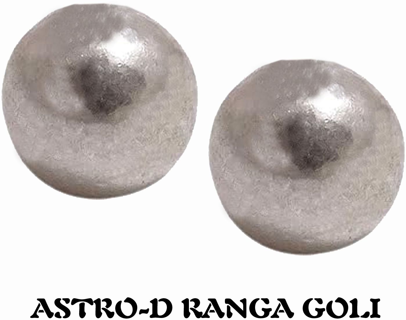 Astro 12mm Ranga goli Lead Ball for Lal Kitab Remedy Decorative Showpiece - 2 cm