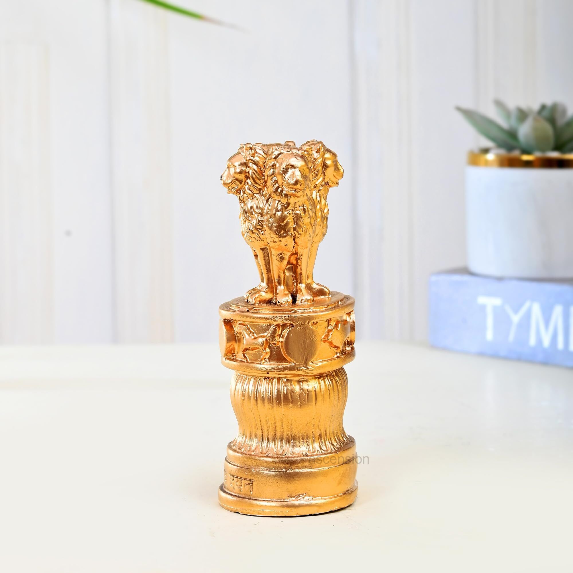 ascension Ashoka Stambh Ideal Decorative Showpiece - 12 cm-picture-22
