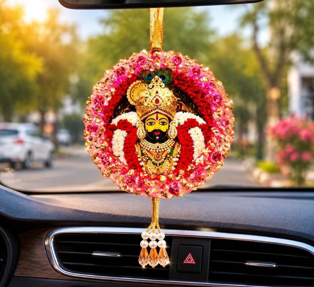 kalkas enterprises Car Hanging Decorative Showpiece - 10 cm-picture-17