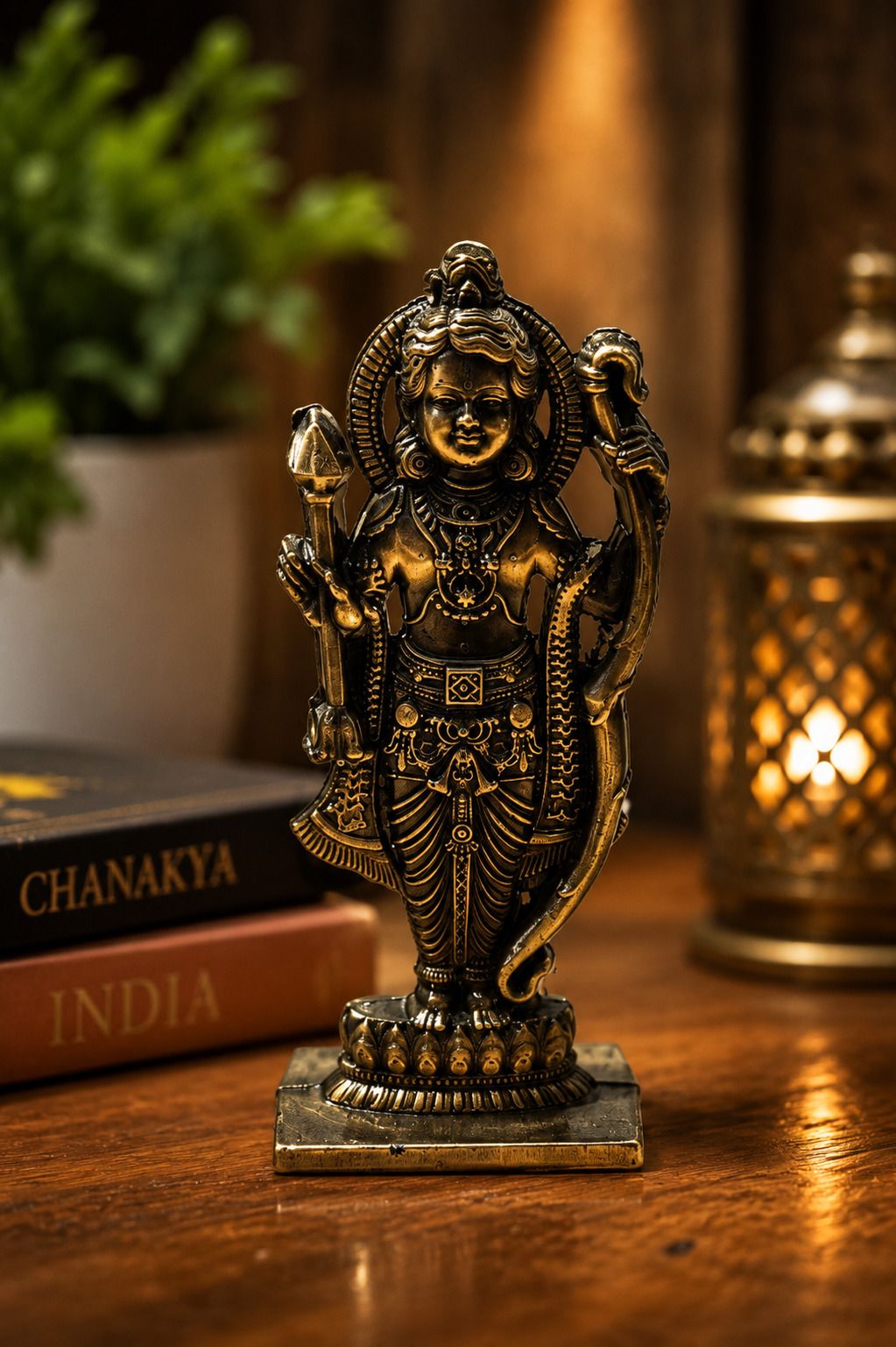 Shree Ram Ji Metal Showpiece Decorative Showpiece - 5 cm-image-35