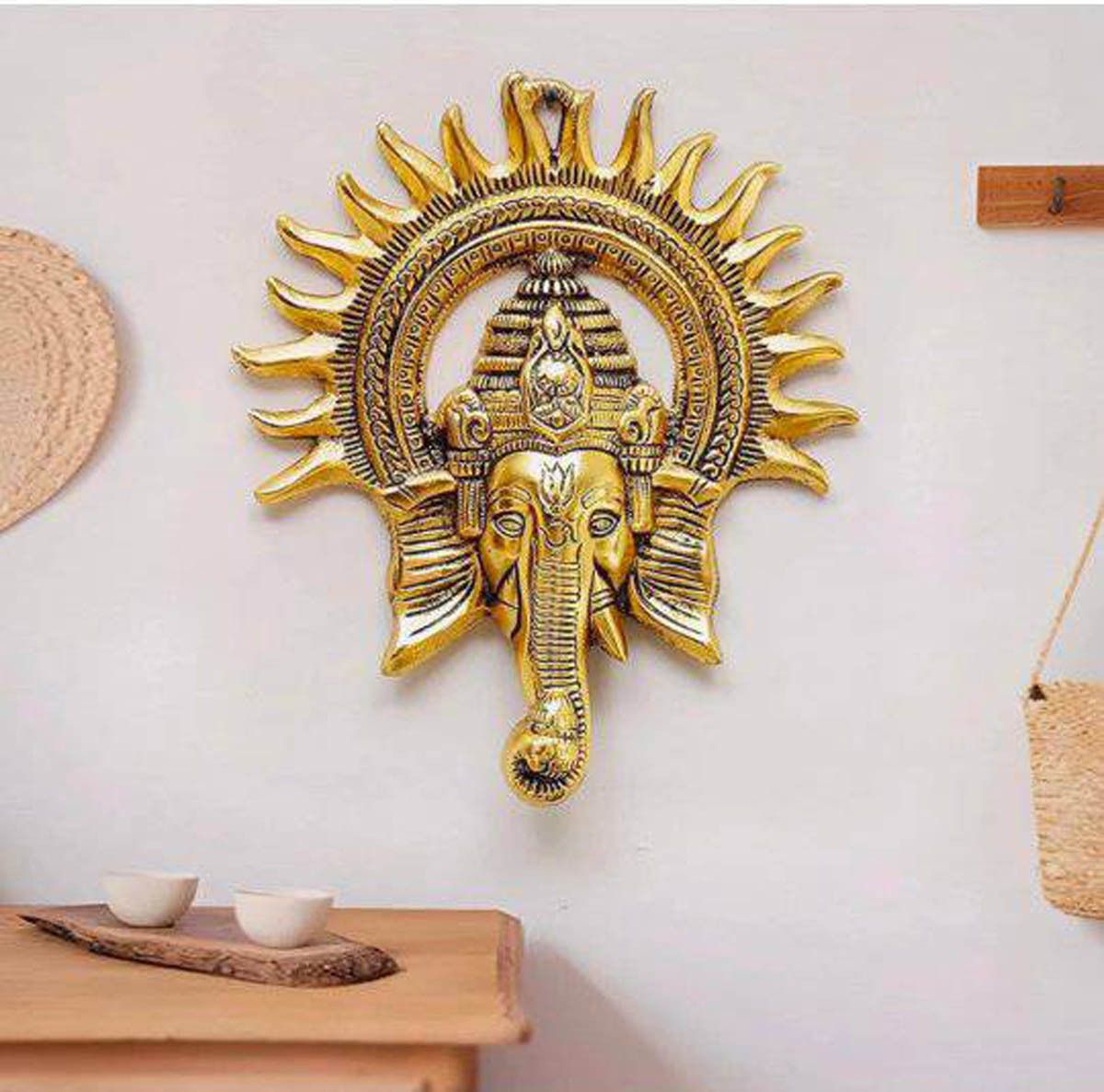 07 Sunrise Ganesh Decorative Showpiece-24 cm-image-16