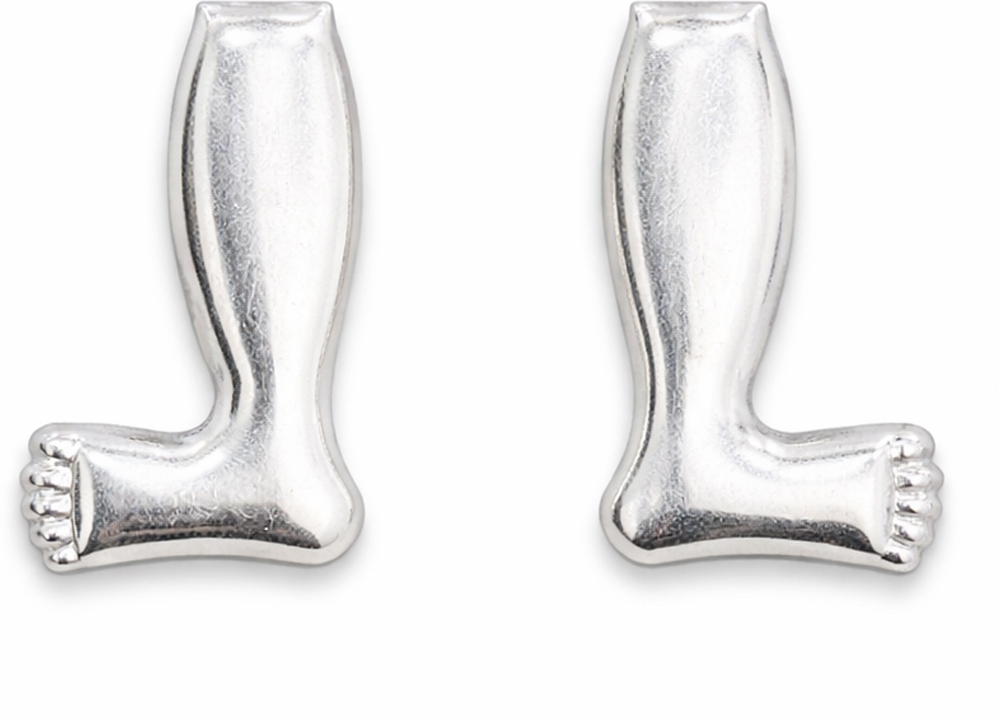 kmj Pure Silver Leg Pair for God, Chandi Pair for Pooja, Donation, Charan Paduka Decorative Showpiece - 3.2 cm-picture-21