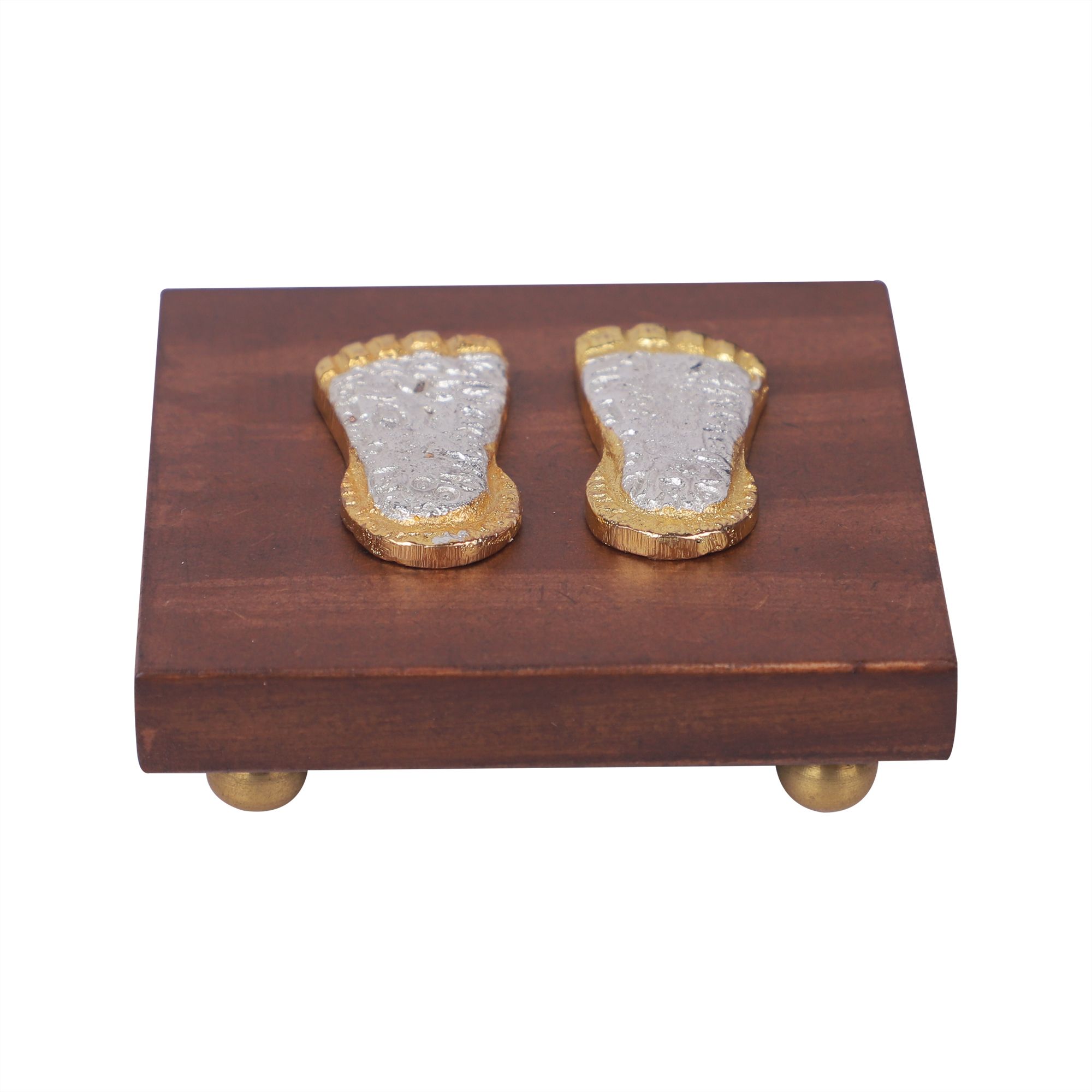 Decorative Silver Plated Ram Lalla With Arch Showpiece Ideal for Home & Office Decorative Showpiece-3 cm-image-14