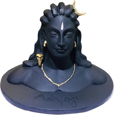 Adiyogi Shiva Statue for Car Dashboard, Pooja & Gift, Mahadev Murti Idol, Shanka Decorative Showpiece - 12.5 cm-image-27