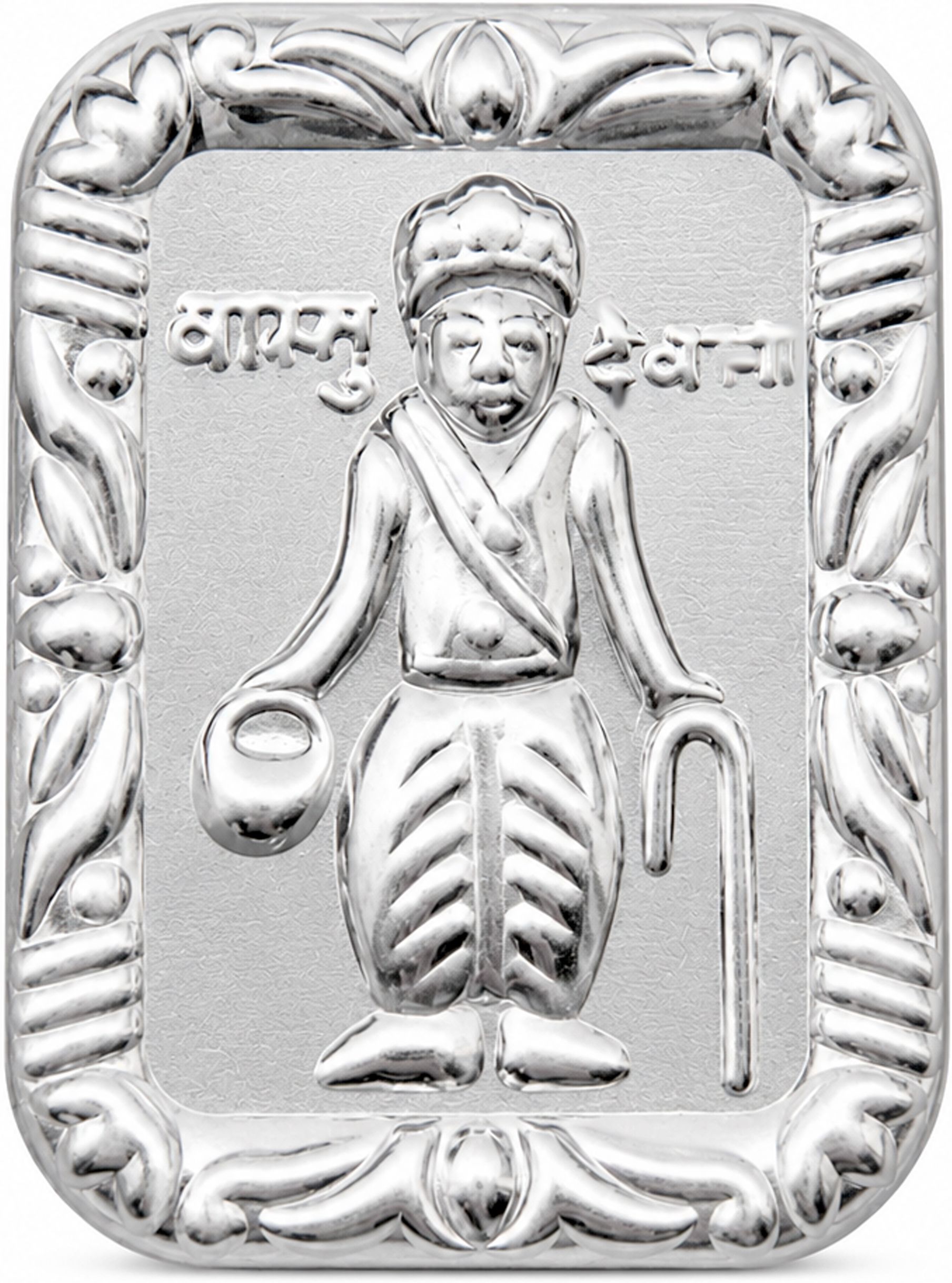 Pure Silver Vastu Devta Idol/figurine for Home Temple| Religious Pooja Showpiece Decorative Showpiece - 3 cm-image-26