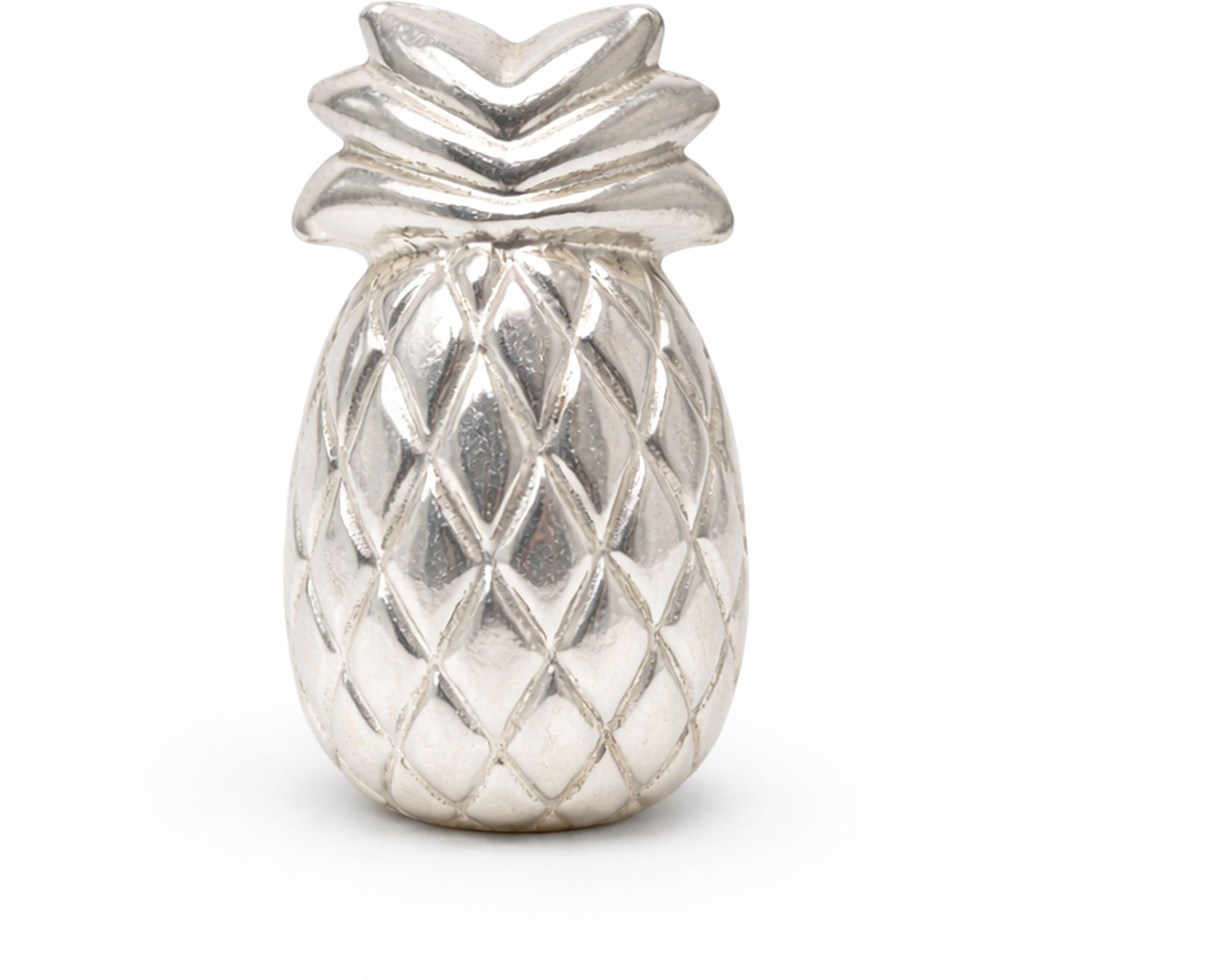 kmj Pure Silver Pineapple Idol Fruits for Pooja | Chandi Ananas/Ananaas for Mandir Decorative Showpiece - 2.5 cm-picture-33