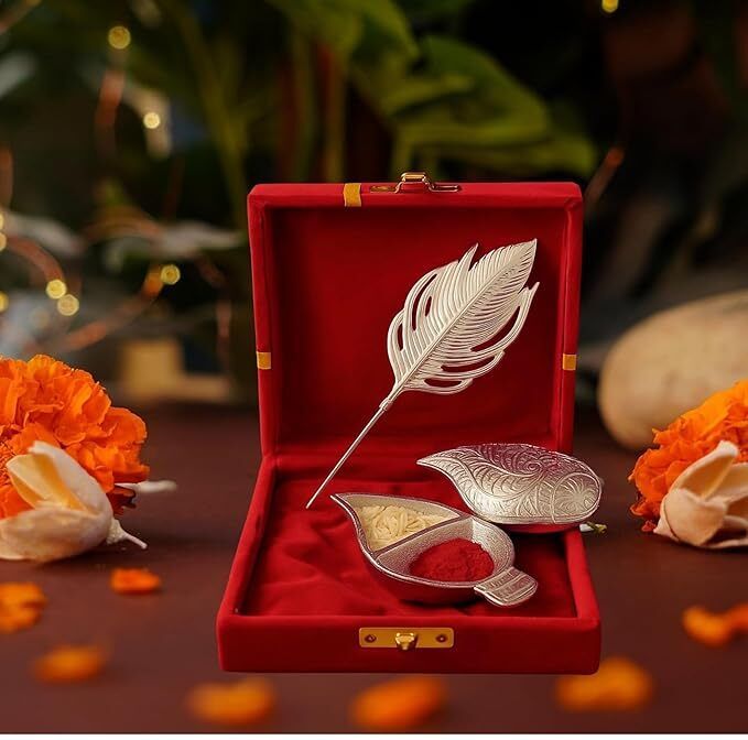trafaart Sindoor dani Decorative Showpiece - 5 cm-picture-34