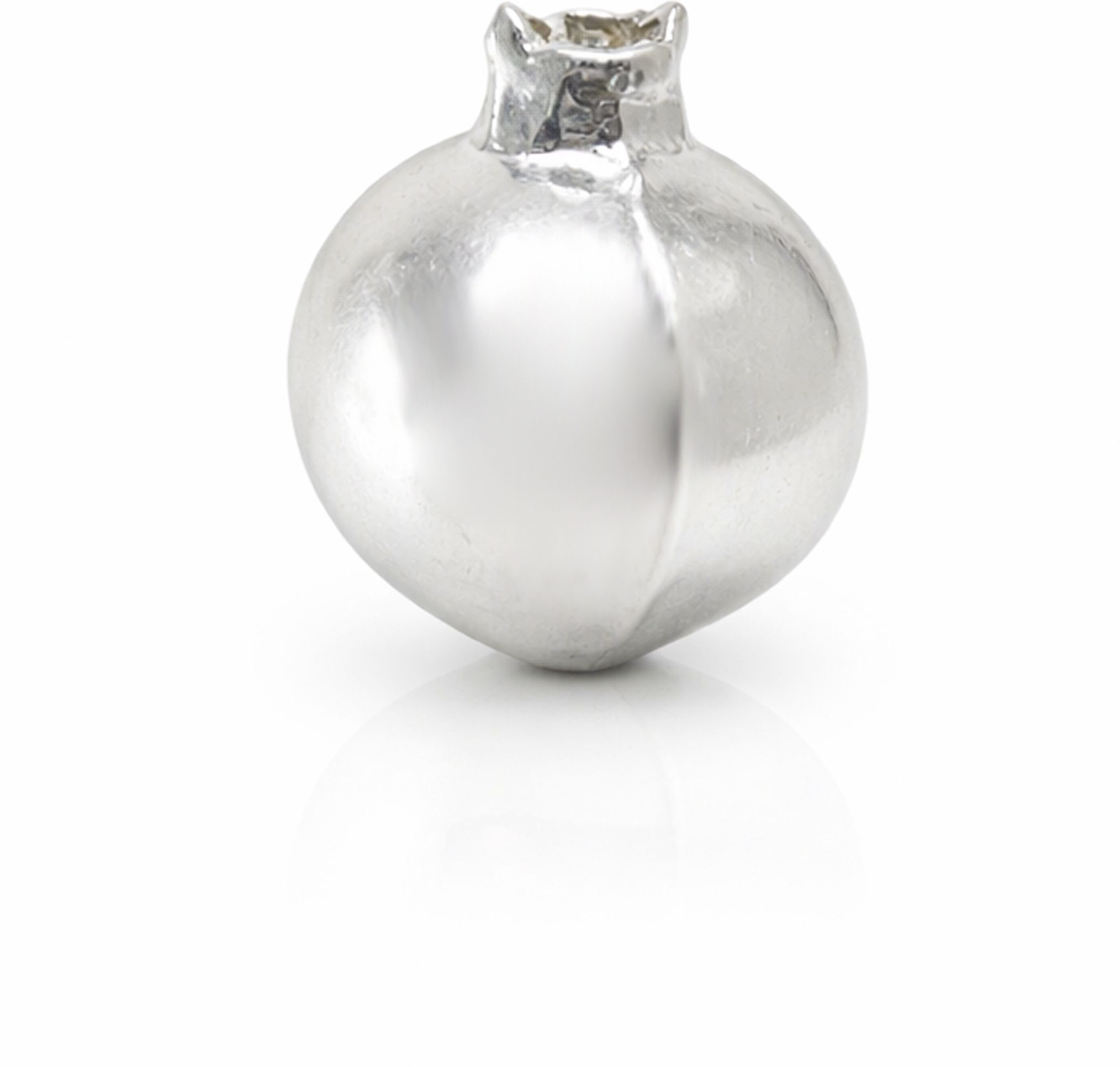 kmj Pure Silver Pomegranate (Anar) Fruits for Pooja | Chandi ka Anar Decorative Showpiece - 2.5 cm-picture-16