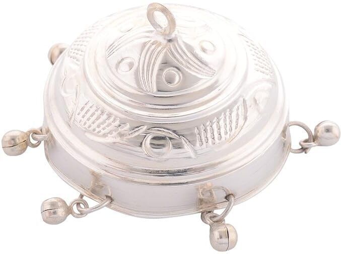 ASTRO-D Silver Chatar 2.5" inch 15 gm Decorative Showpiece - 5 cm