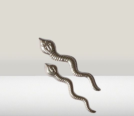 ramansh poojan samagri kendera Unique Handcrafted Metallic Snake Design Jewelry for Women (Cmb-2) Decorative Showpiece - 1 cm-picture-11