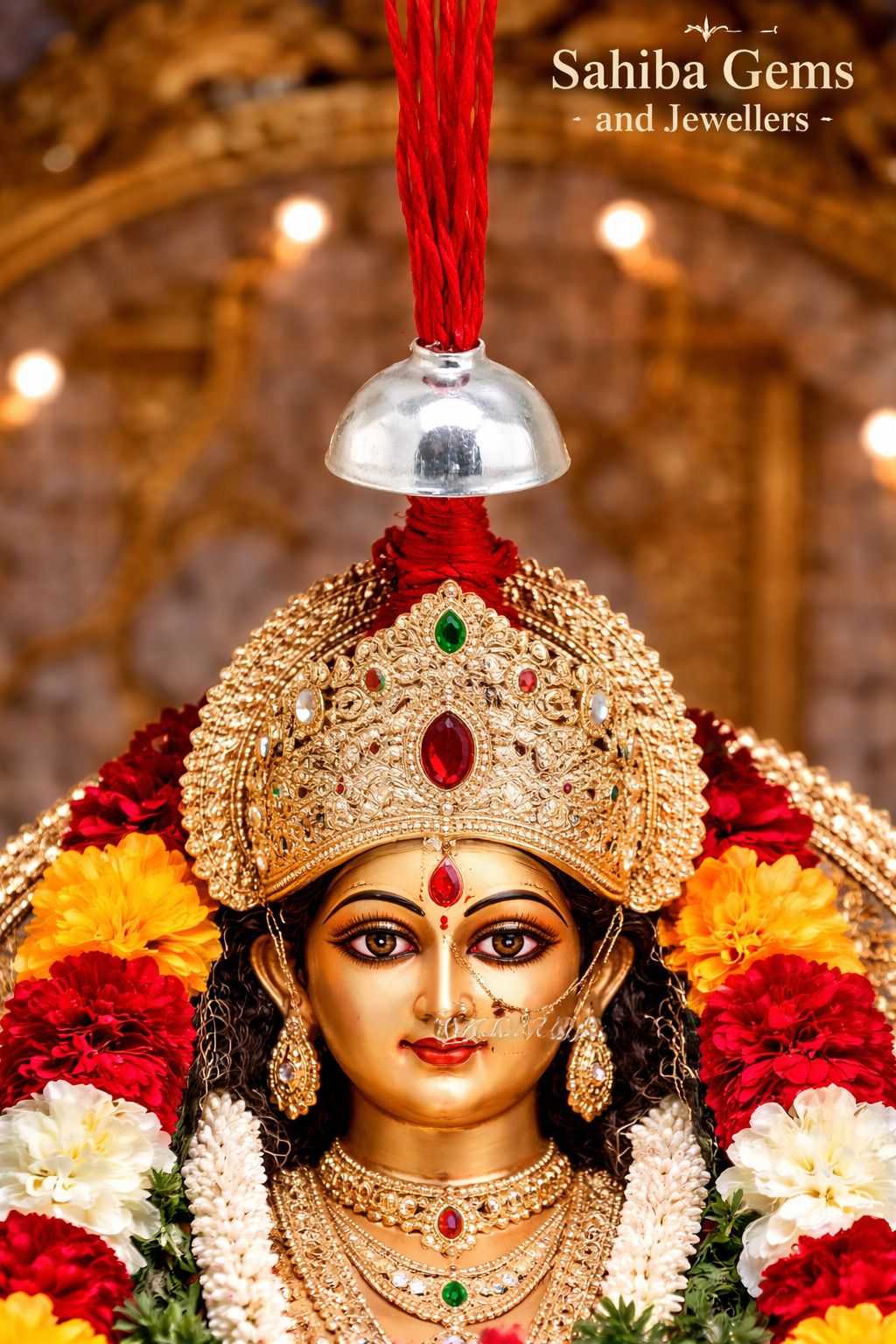 Silver Chattar For Mandir Donation Pooja items Decorative Showpiece - 1 cm-image-25