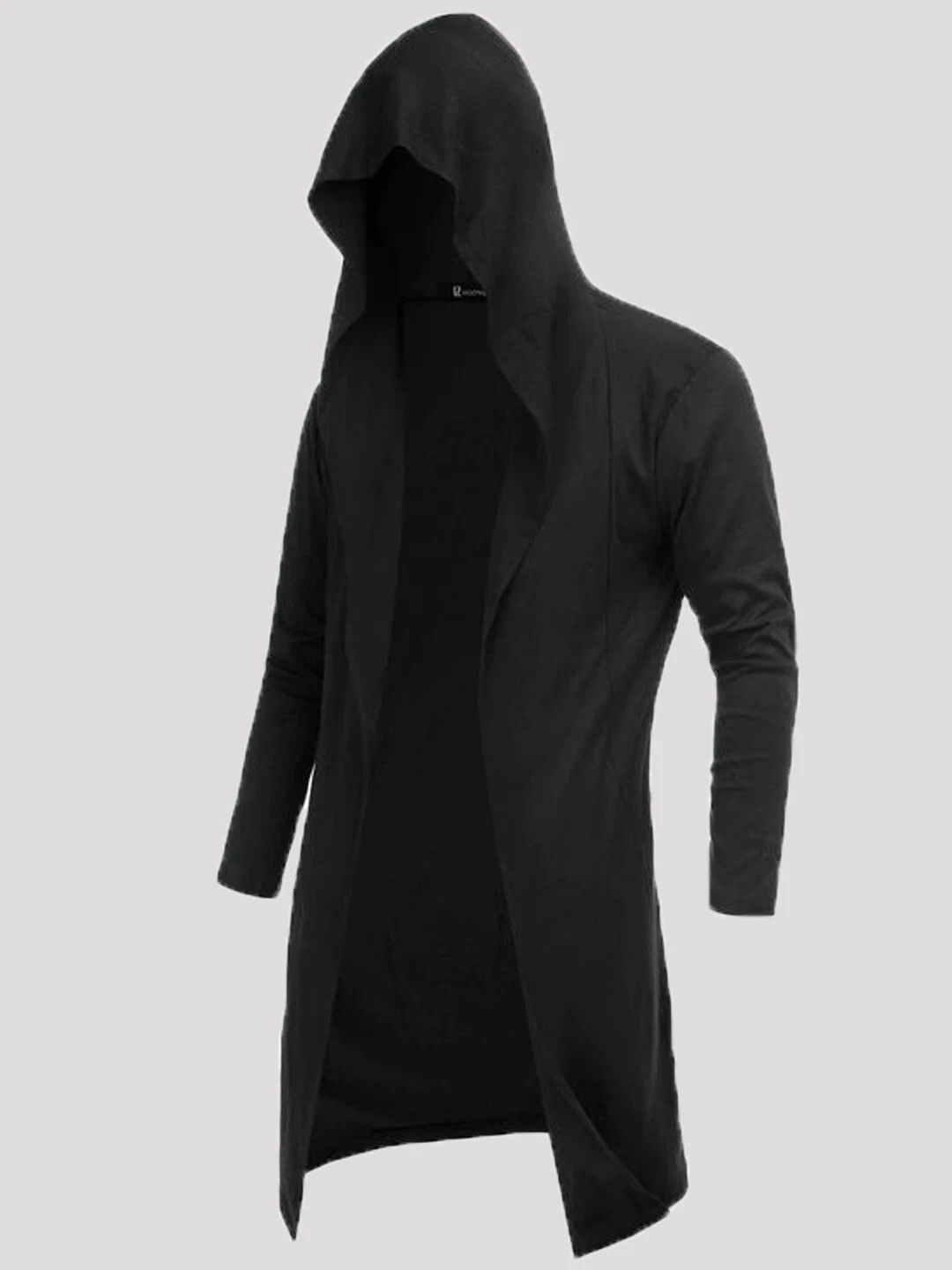 Men Straight Full Sleeve Black Shrug