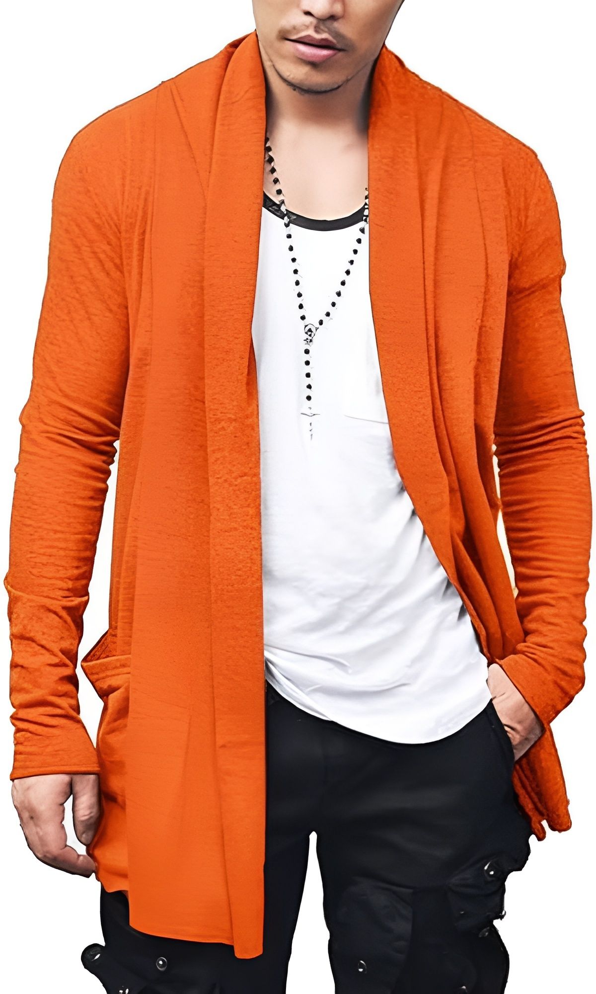 risemax Men Straight Full Sleeve Yellow Shrug-picture-17
