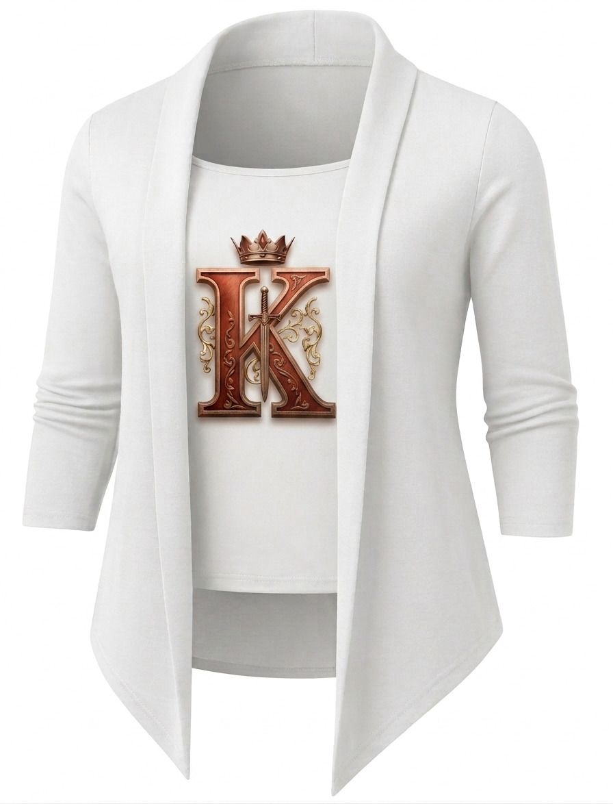 kjh Men Straight Full Sleeve White Shrug-picture-19