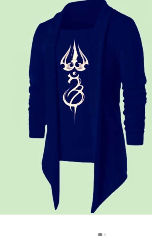 rd fashion Men Jacket Style Full Sleeve Blue Shrug-picture-15
