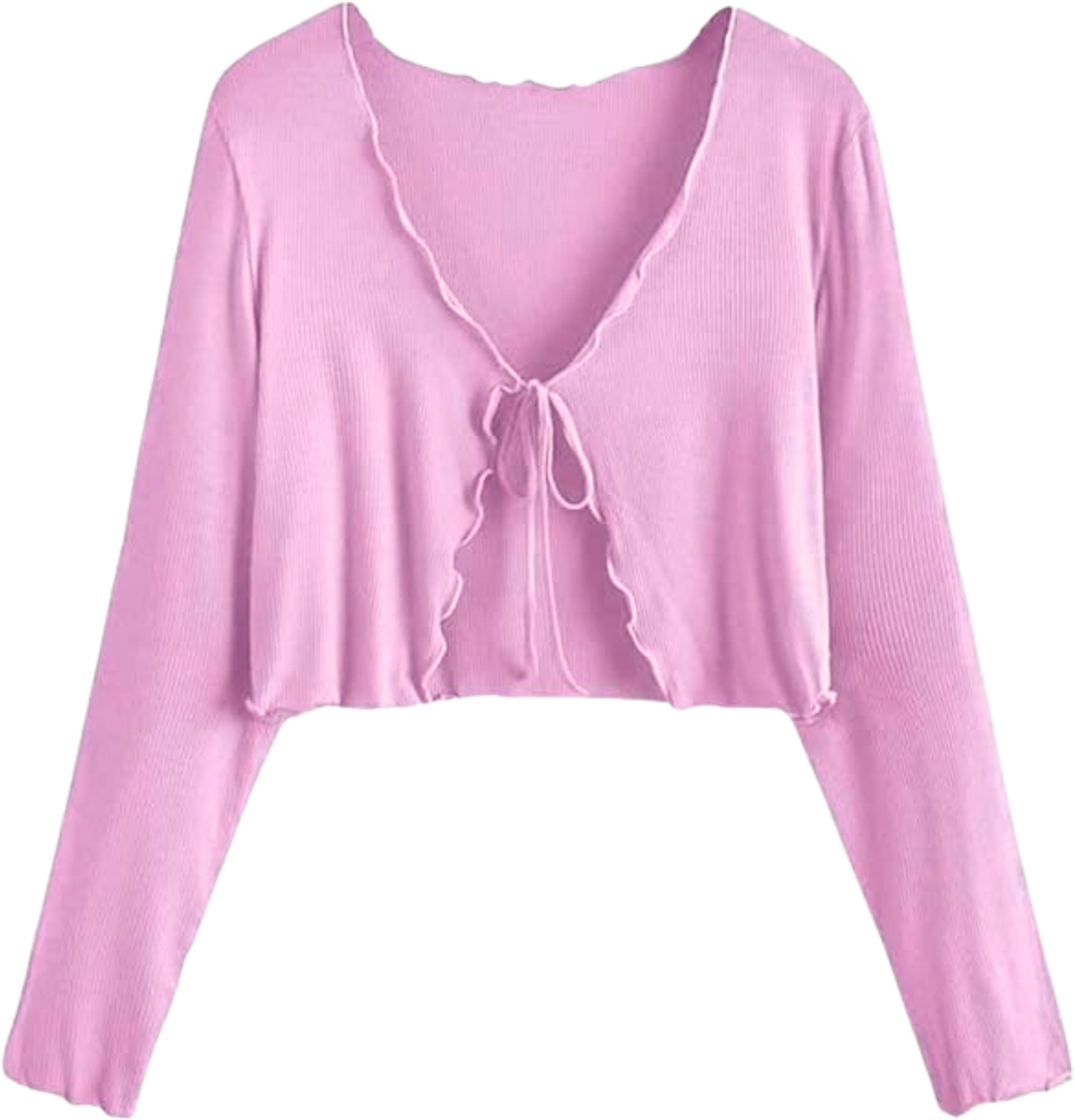sasafaras Women Full Sleeve Pink Shrug-picture-30