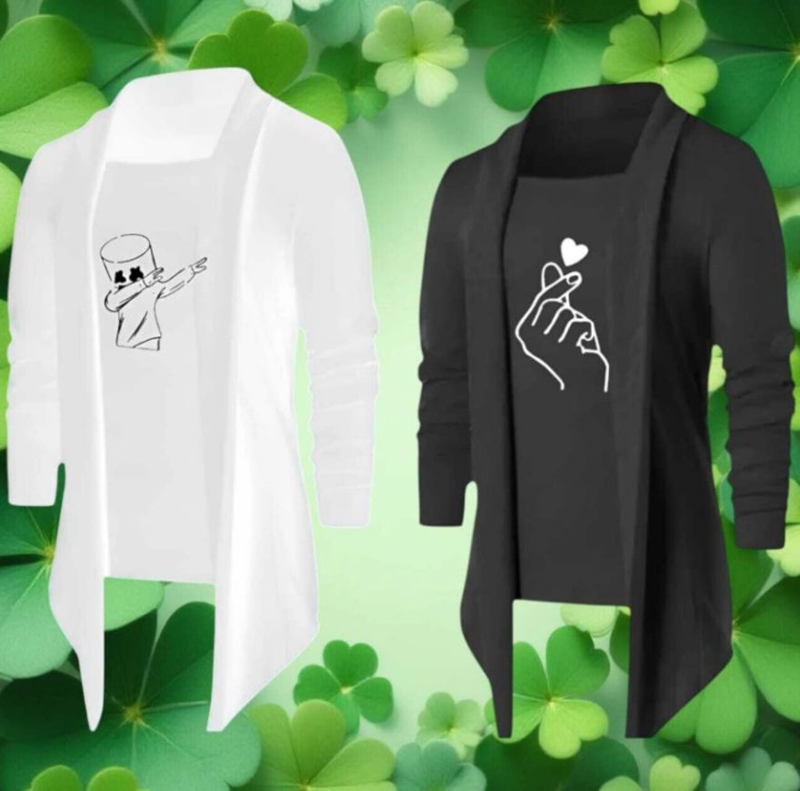 jks fashion Men Jacket Style Full Sleeve White, Black Shrug-picture-19