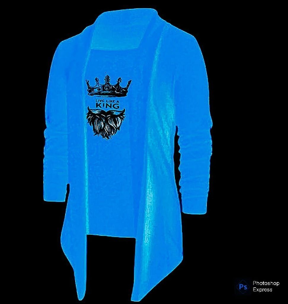r fashion Men Full Sleeve Light Blue Shrug-picture-27