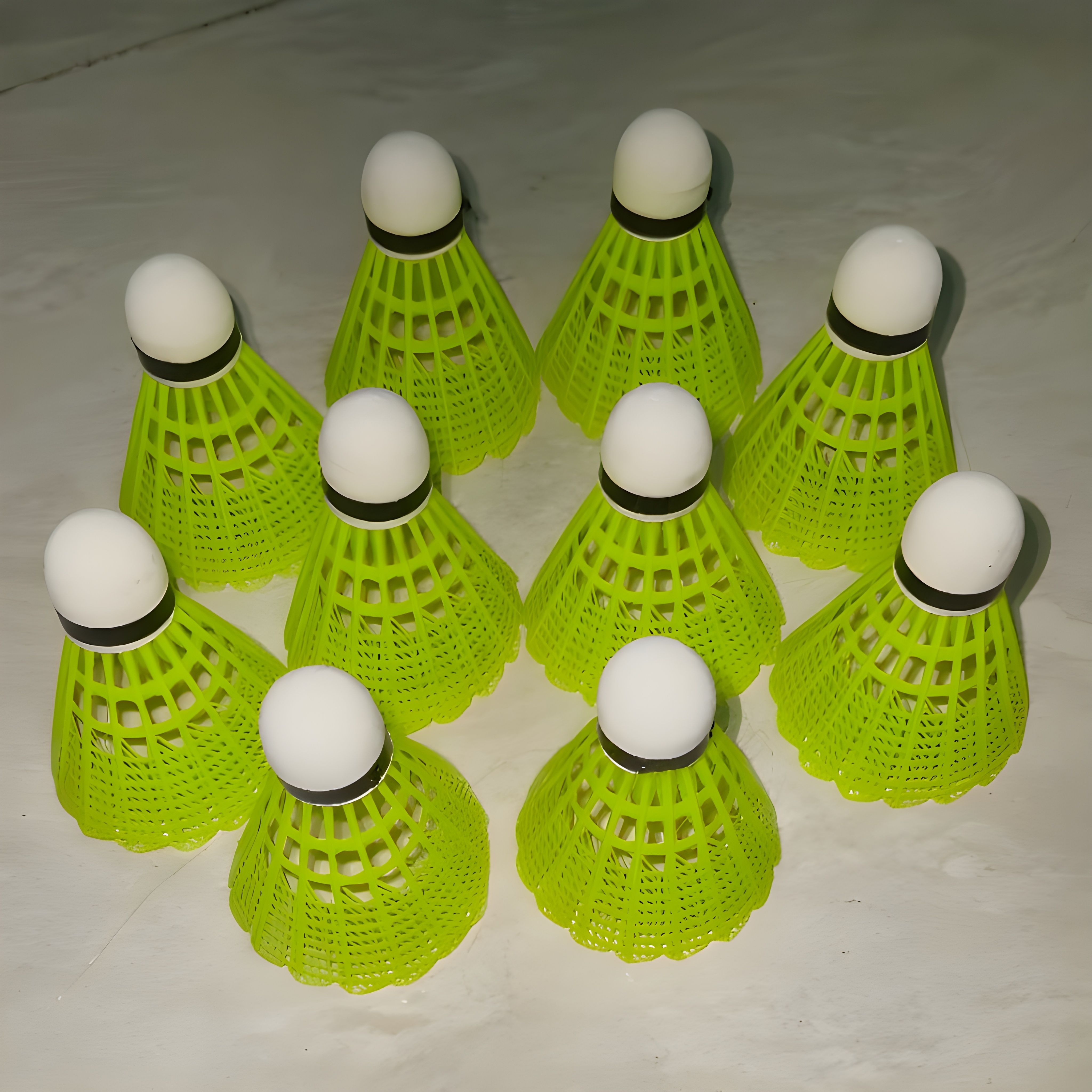 RANSFITNH7 SHUTTLECOCK Nylon Shuttle - Green-image-10