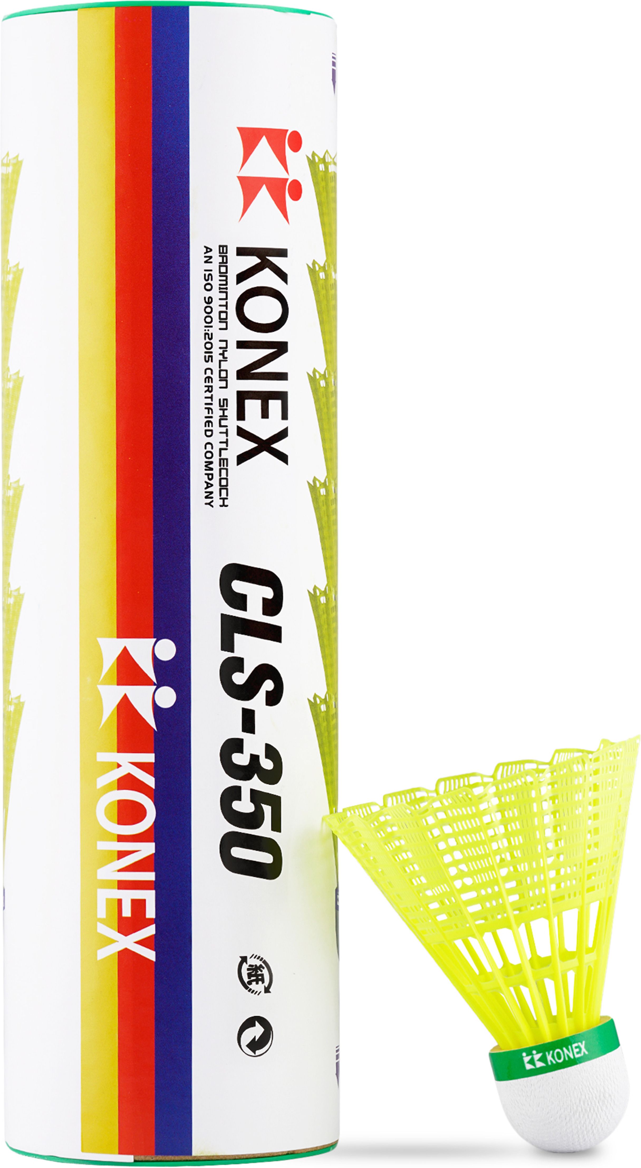 Stable Flight & Fast Recovery Nylon Shuttle- Yellow