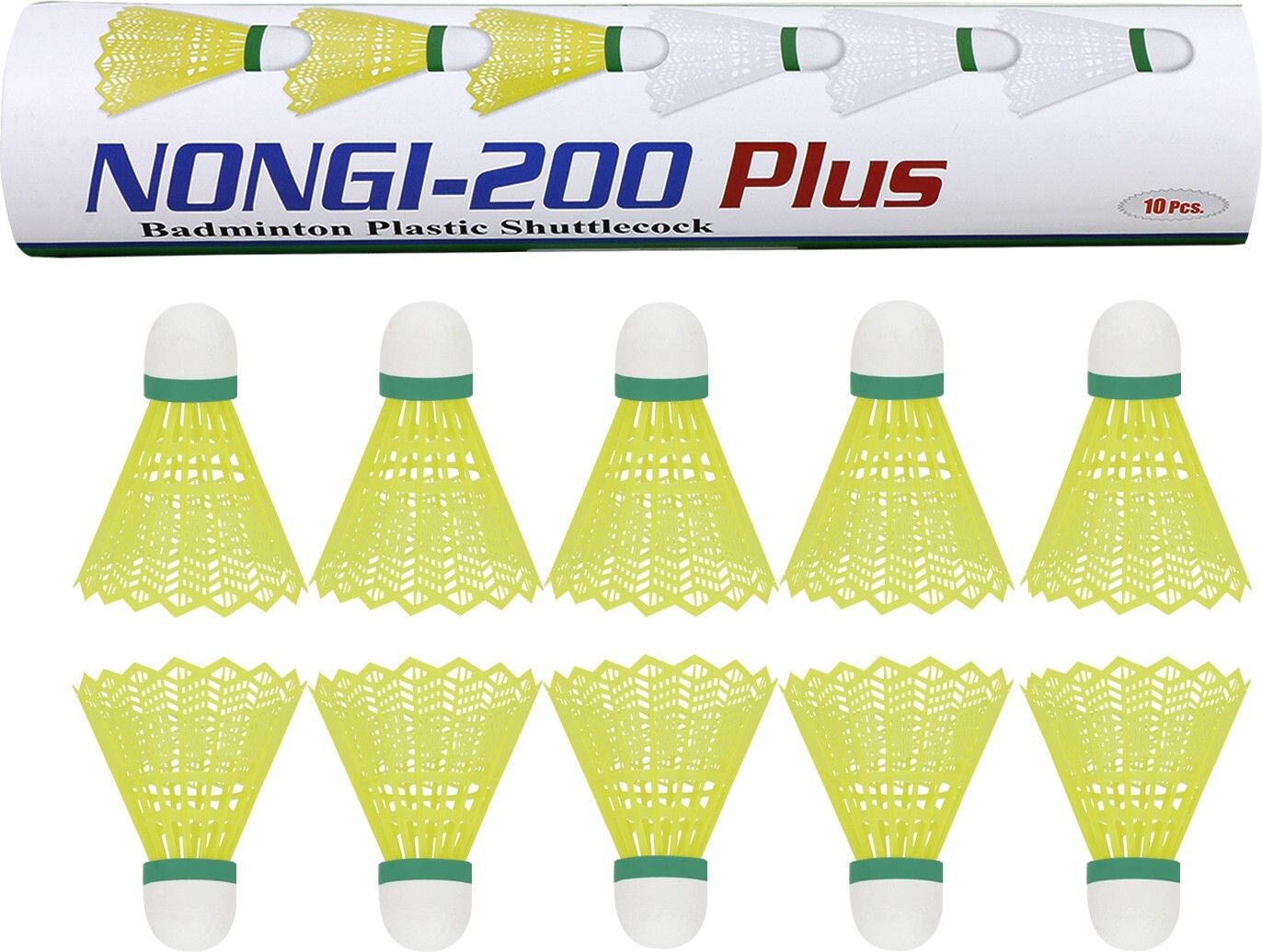 nongi Plus Plastic Shuttle- Yellow-picture-22