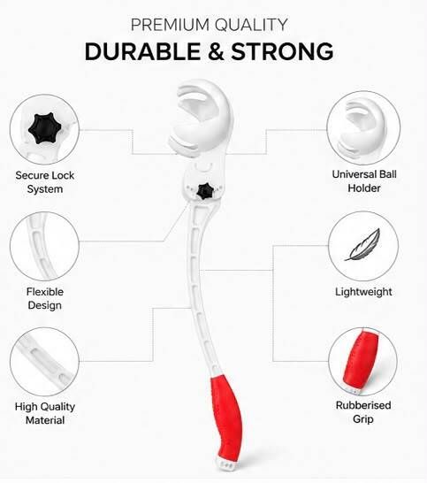 WHITE -AJUEST-THROWER Sidearm Ball Thrower-image-36