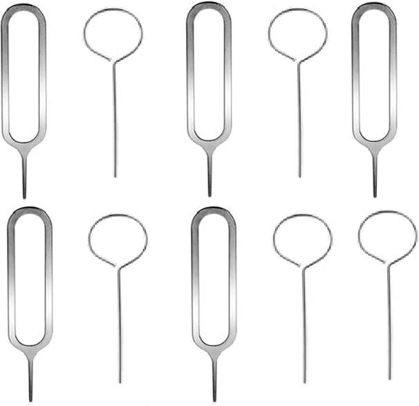 KAELAN 10PCS SIM Card Tray Open Eject Pin Removal Tool Needle Opener Ejector Sim Adapter-image-37