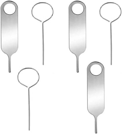 KAELAN 6 Pcs. SIM Card Tray Ejector Pin Tool Sim Adapter