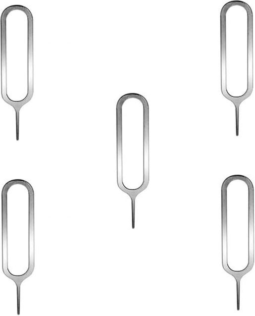 KAELAN 5 Pieces SIM Card Tray Pin Removal Tool Needle Opener Ejector for All Phones Sim Adapter