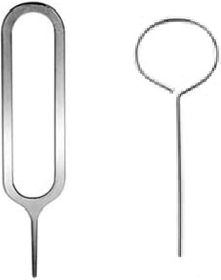 KAELAN 2pcs SIM Card Tray Open Eject Pin Removal Tool Needle Opener Ejector Sim Adapter