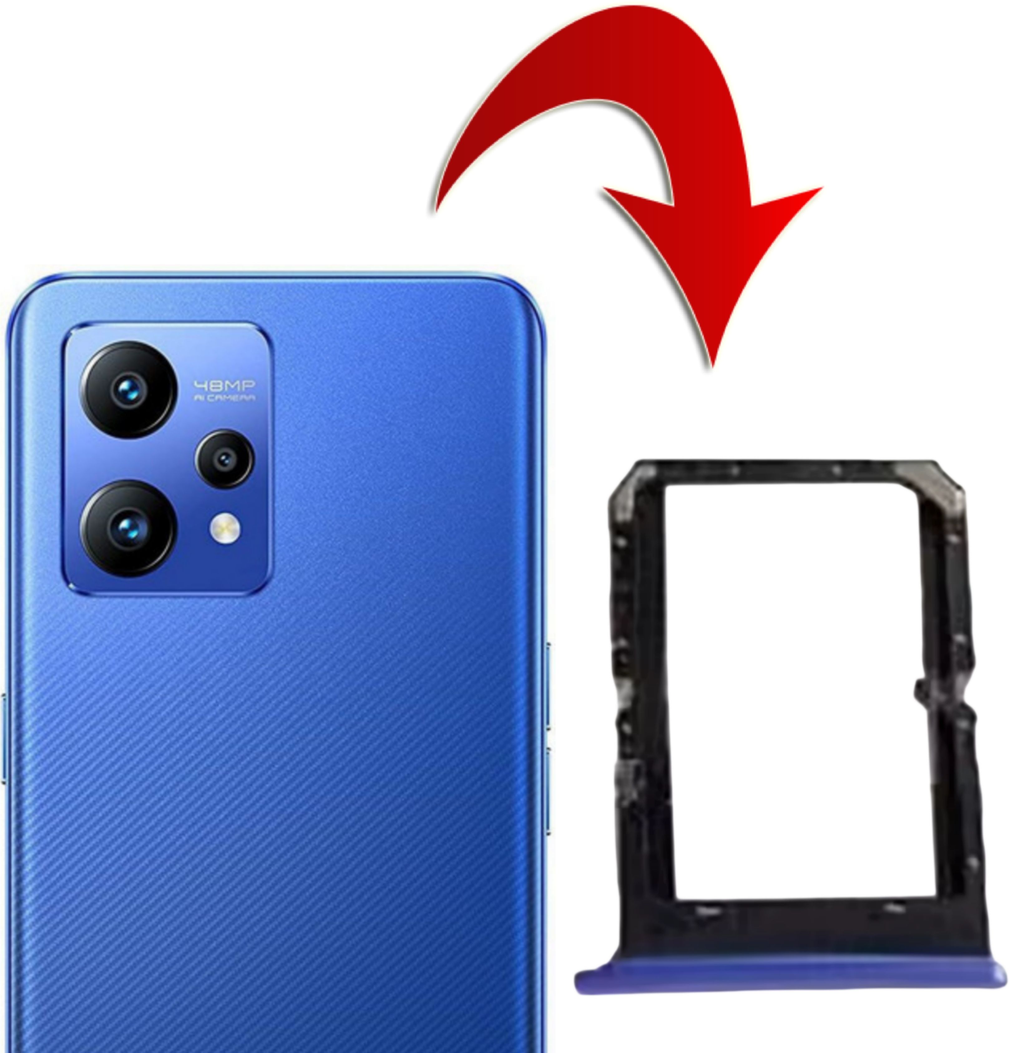 FONEPARTS Sim Card Tray