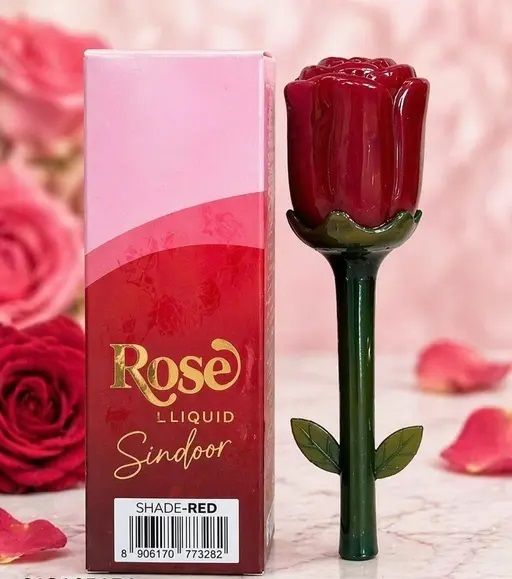 Rose Liquid Sindoor (Red) | Waterproof & Long Lasting Liquid Sindoor Liquid Sindoor-image-9