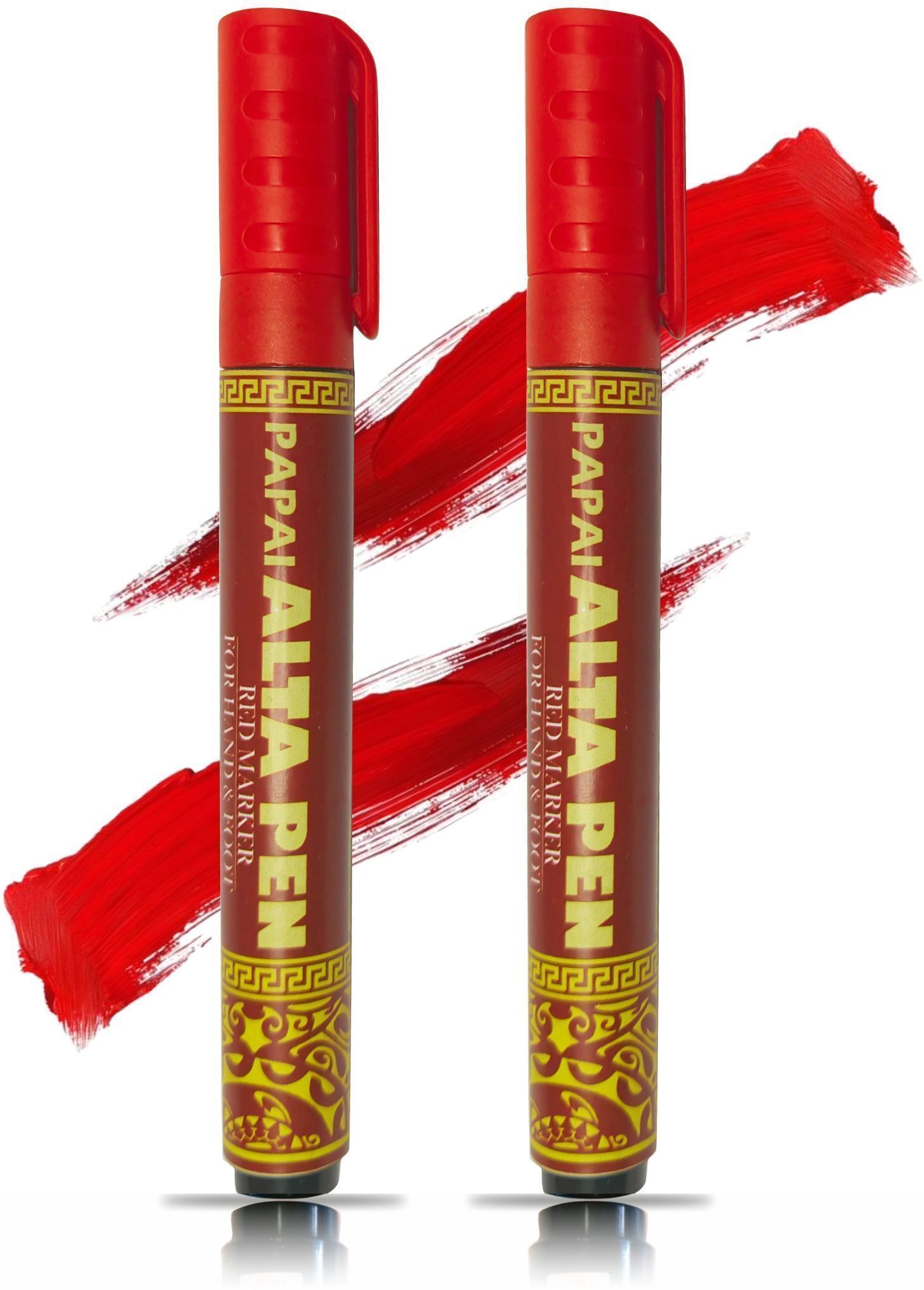 rintex Red Alta Pen For Bharatanatyam - Lead-Free, Altha Pen For Hands And Feet Alta Pen-picture-33