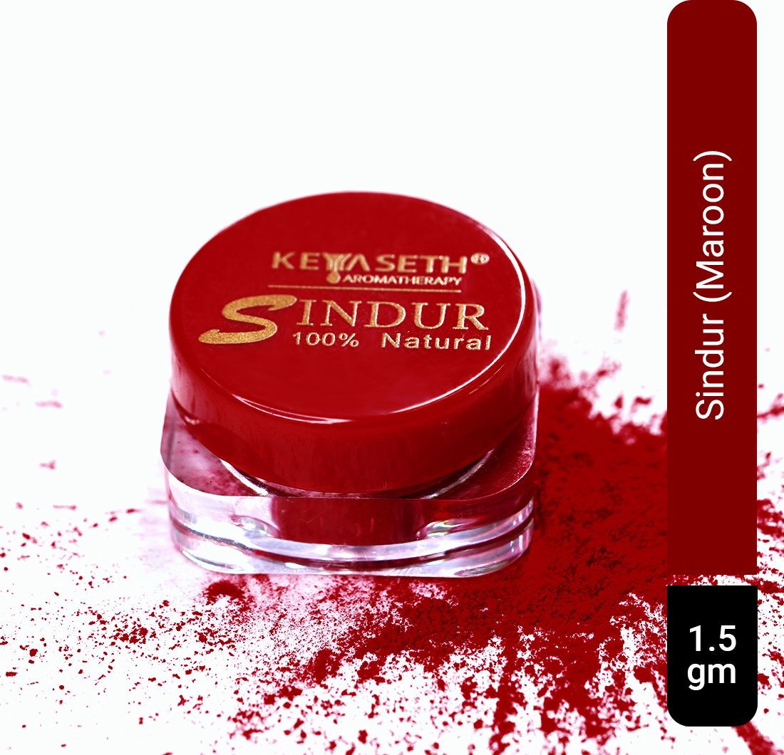 100% Natural Red Sindoor Powder – Long Lasting, Smudge-Proof, Floral Pigments Sindur-image-27