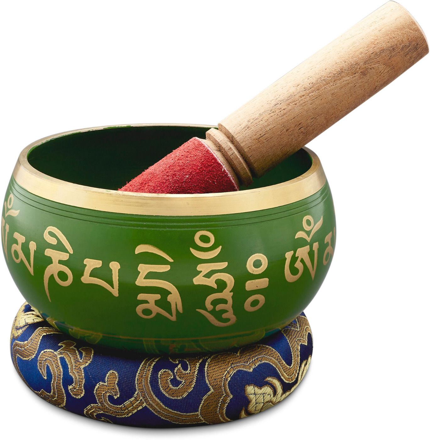 the healing store TIBETAN SINGING BOWL 3 INCH GREEN FOR MEDITATION MUSIC INSTRUEMENT Singing Bowl-picture-15