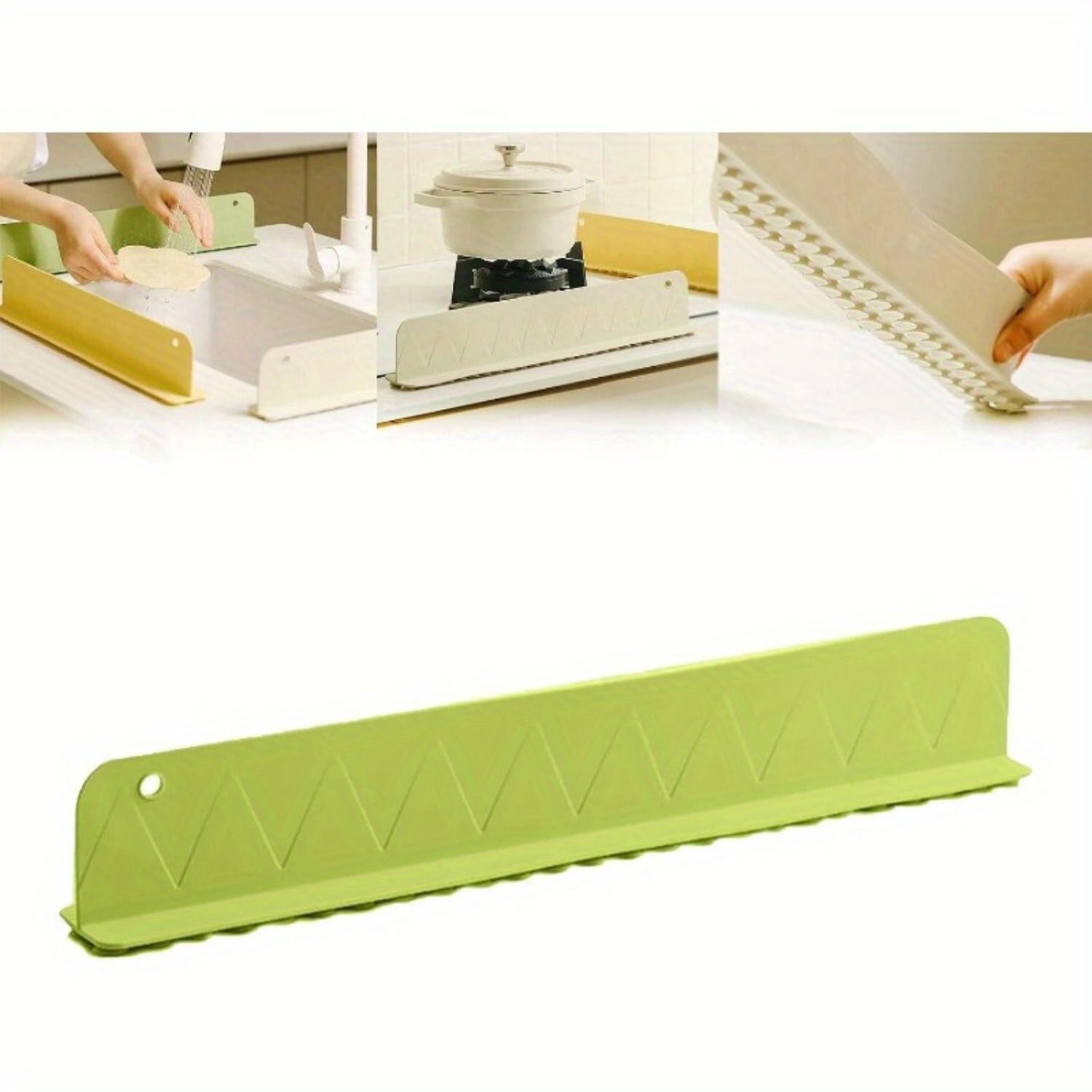 1Pc Premium Silicone Sink Splash with Suction Cup, Kitchen Sink Splash Guard Sink Plug