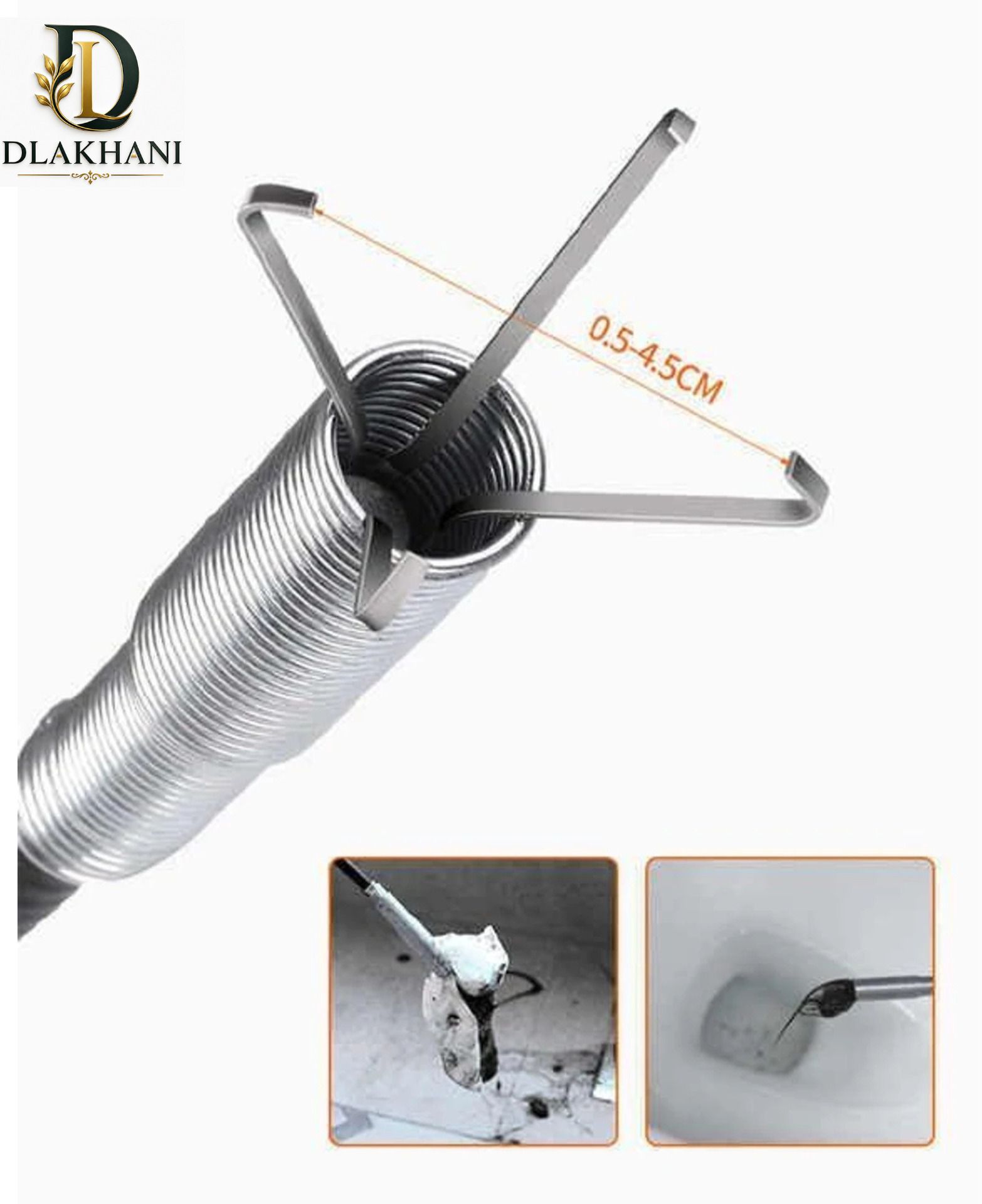 Sink Hair Catching Drain [ 160 CM ] Sink Plug-image-3