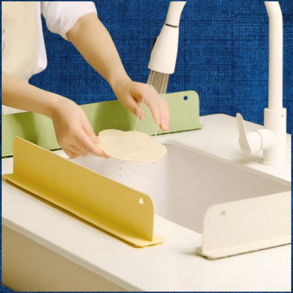 Reusable Kitchen Splash Prevention Barrier Sink Plug-image-37