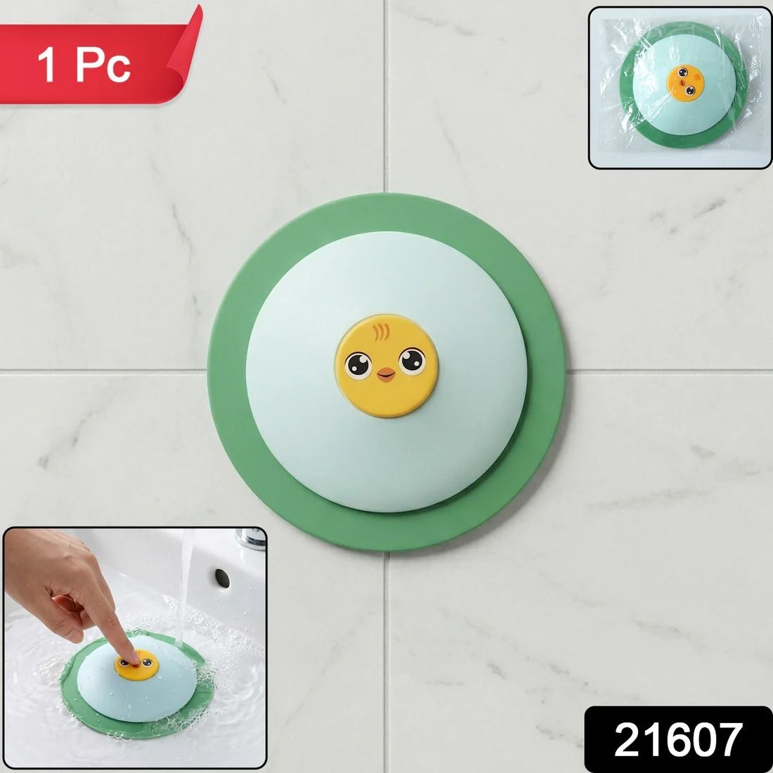 mishi Cute Duck Design Silicone Sink Drain Stopper Sink Plug-picture-45