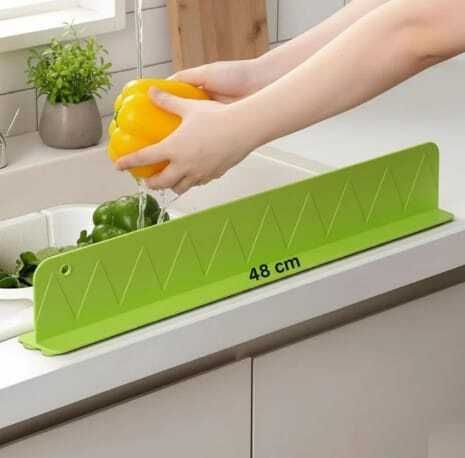 Silicone Kitchen Sink Splash Guard 48cm Sink Plug, Tub Plug-image-46