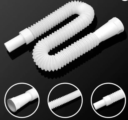 sink pipe set/ sink pipe/ adjustable pipe/ Waste Pipe White for Wash Basin/Sink Sink Plug