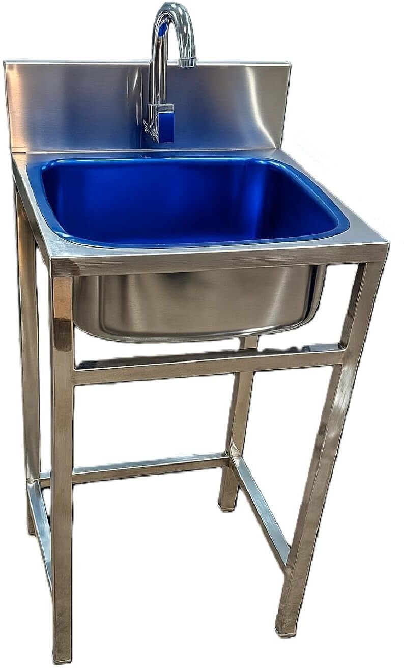 Commercial Utility Sink with Tap Sink Plug-image-22