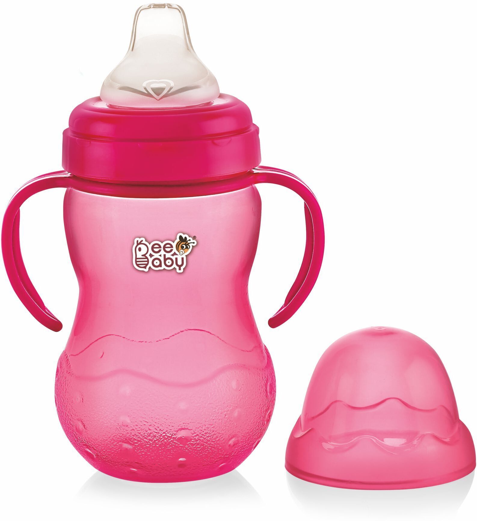 beebaby Grippee Soft Spout Sipper for Baby, Leak Proof Sippy cup, BPA FREE, 6M+, 300 ML.-picture-3