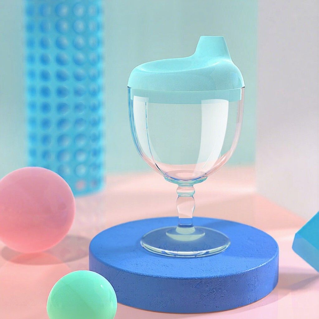 Baby Plastic Tall Glasses Children'S Wine Cups Juice Cups Children'S Milk Cup-image-47
