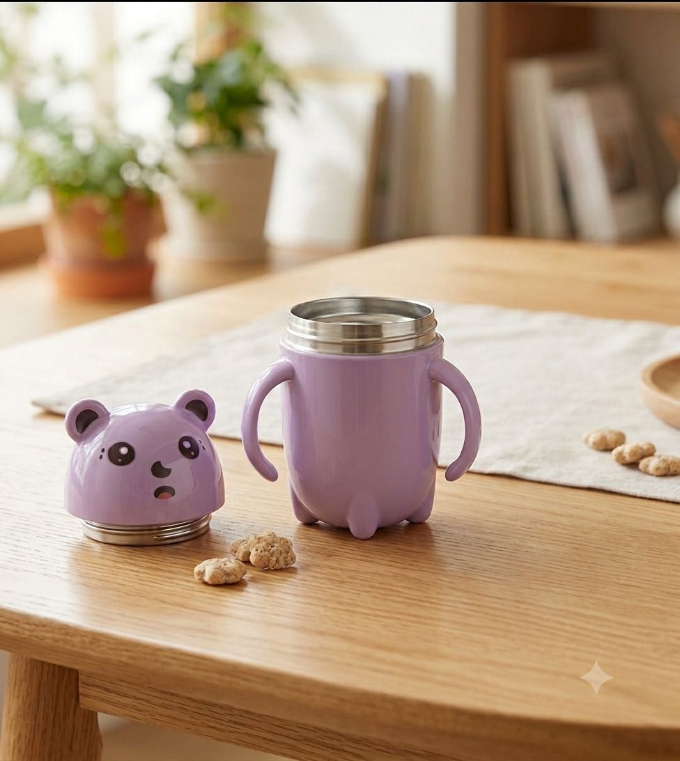 Baby Water Bottle, Steel Sipper-image-13
