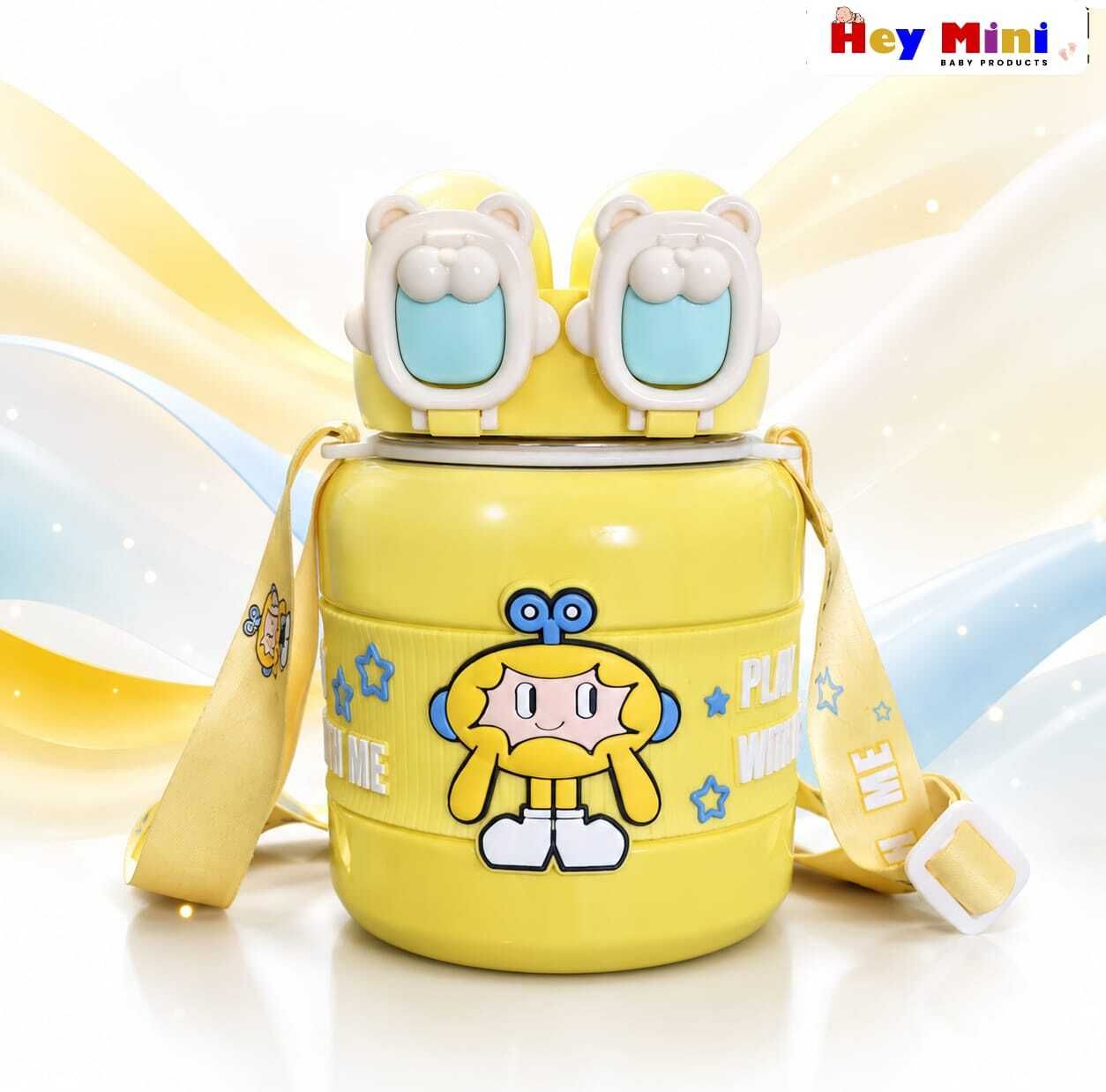 hey mini Premium Kids Sipper with Strap and Dual mode sip,800ml-picture-34