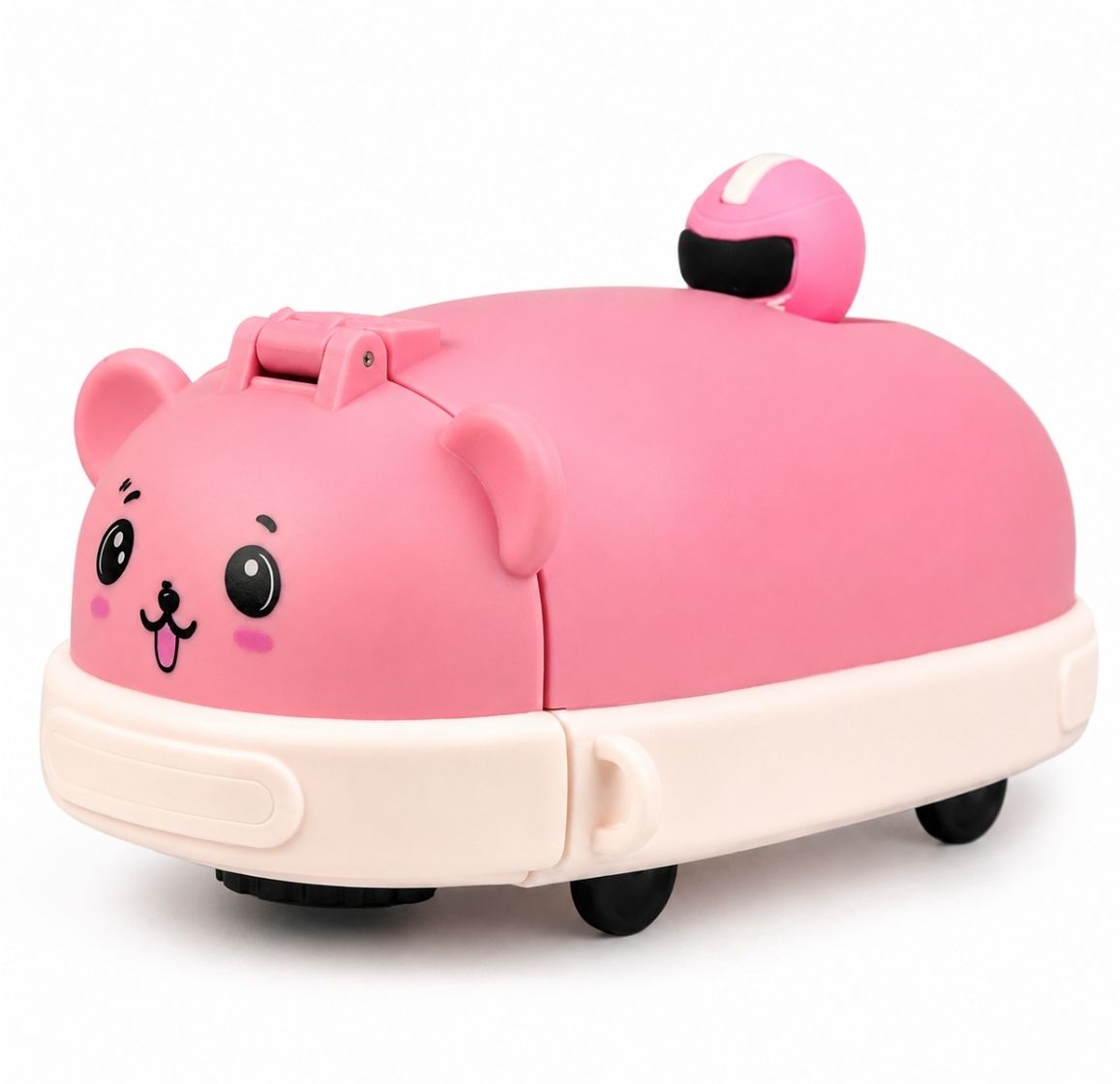 guchigu Bear Shaped Car Design Kids Straw Sipper Bottle 500 ml with Carrying Strap-picture-45
