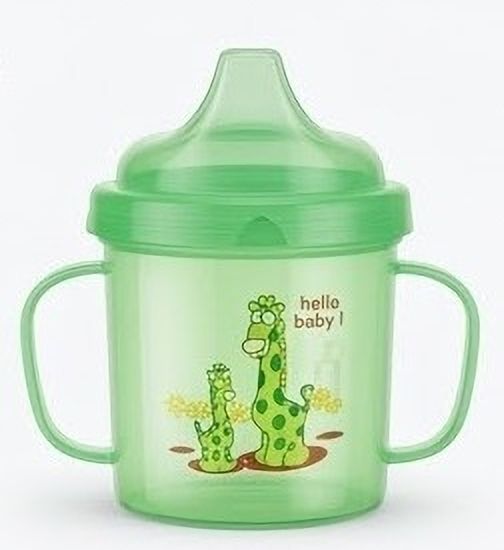 Baby Training Cup with Handles and Spill Resistant Lid-image-26