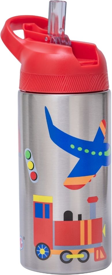 Lumina- The Premium Stainless Steel Straw Sipper- Red 550ml-image-16