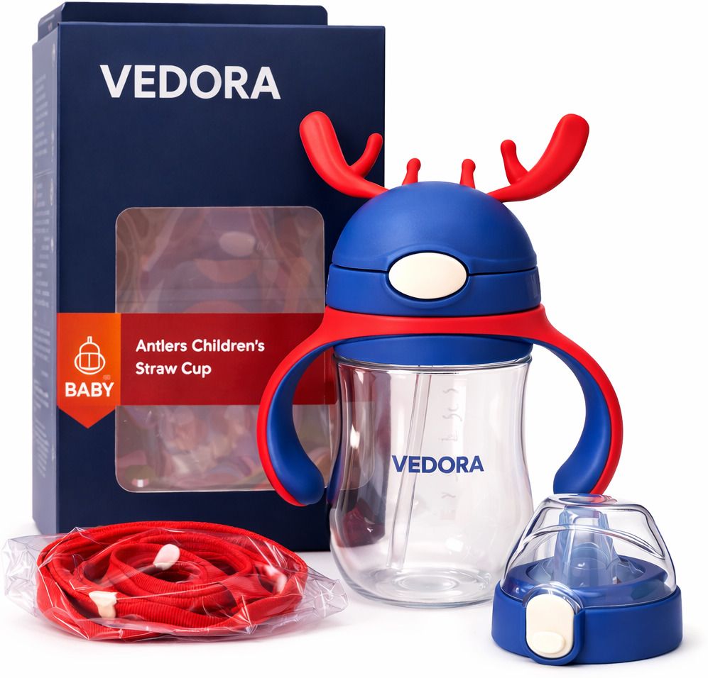 Baby Water Bottle | Baby Sipper Bottle with Straw | Leak Proof Training Cup-image-28